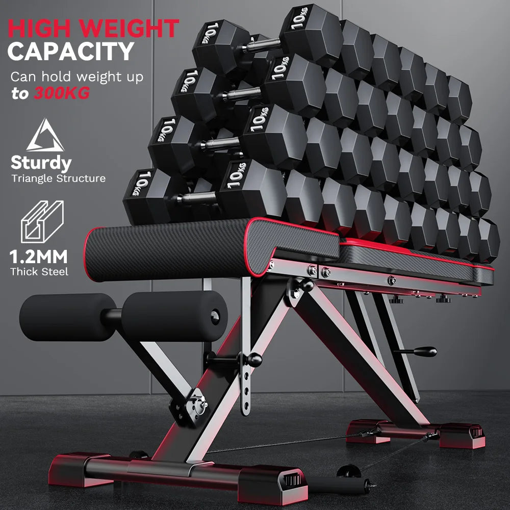 Adjustable Folding Weight Bench