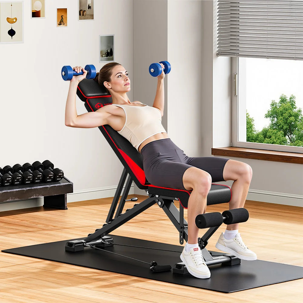 Adjustable Folding Weight Bench