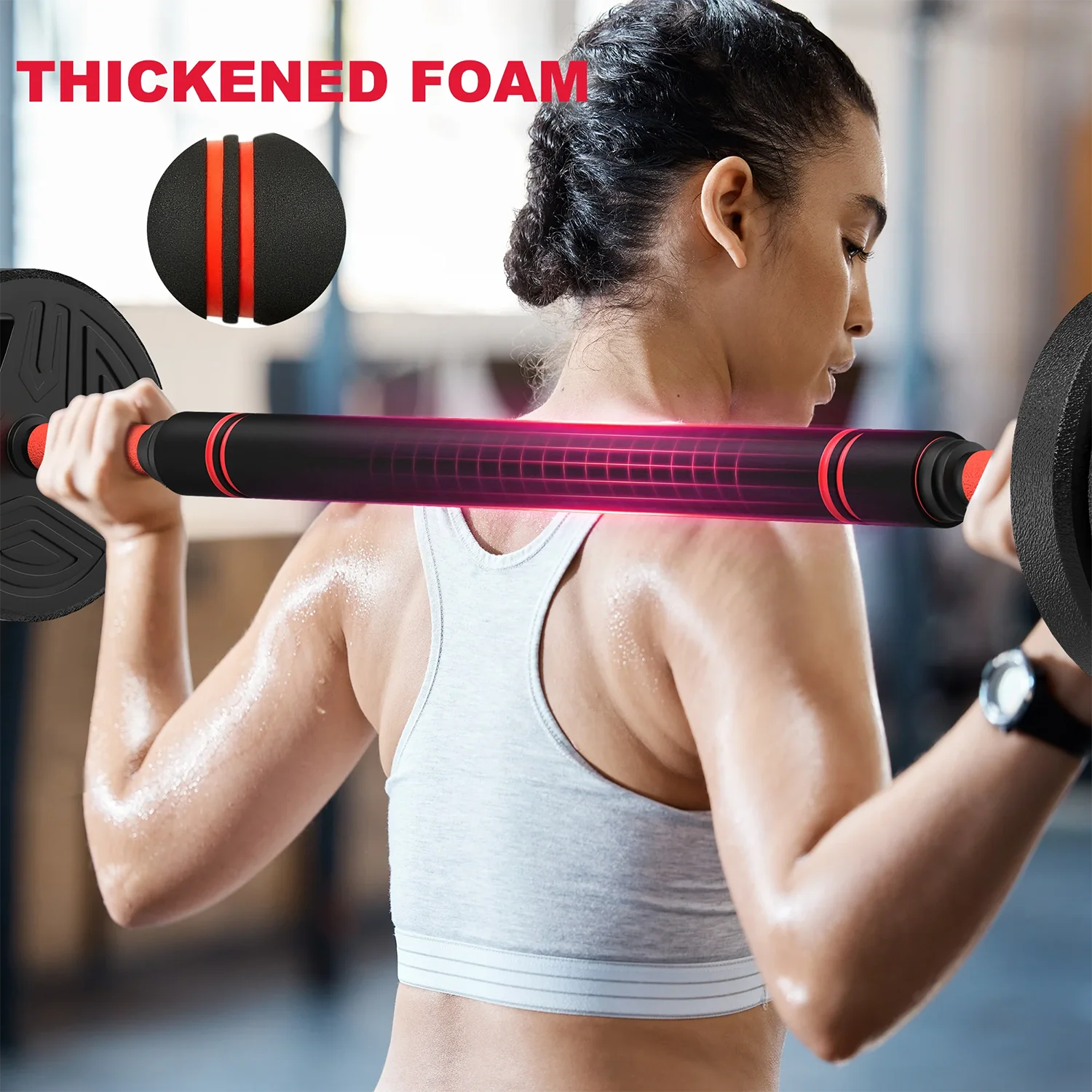 3-in-1 Adjustable Dumbbell & Barbell Set – 20kg or 26kg