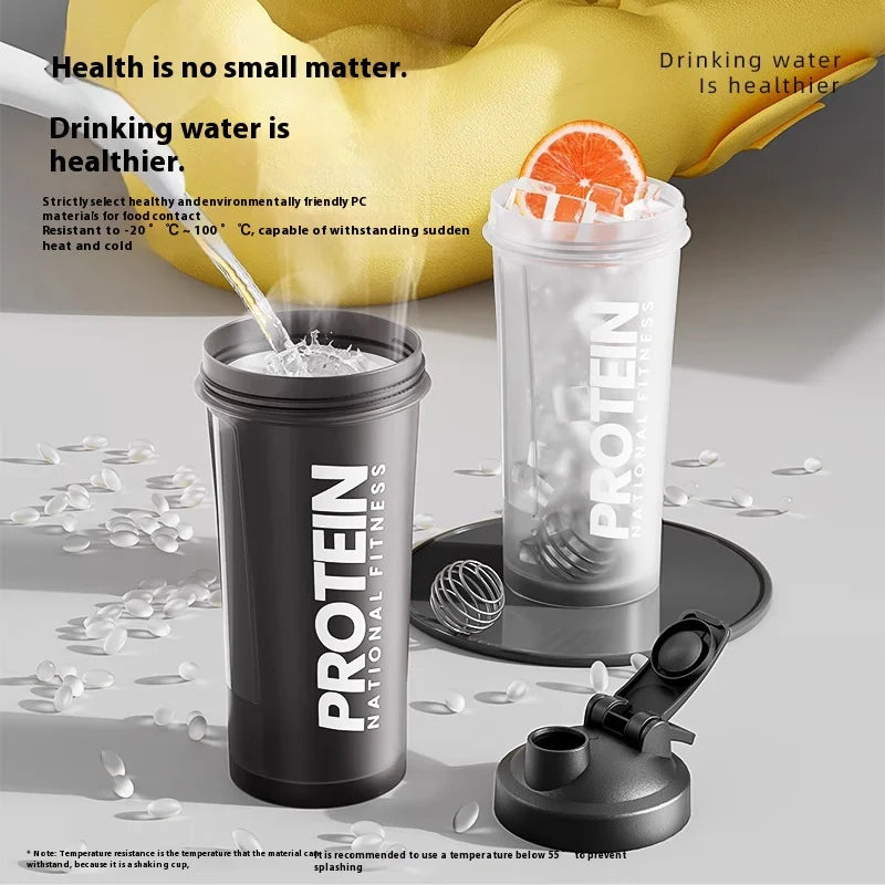 Protein Shaker Bottle – 600ml, BPA-Free