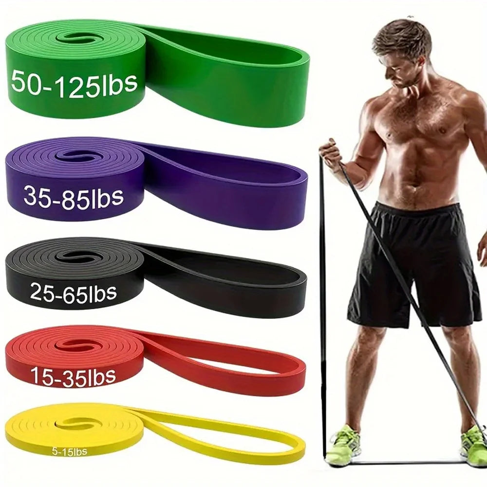 Stackable TPE Resistance Bands for Strength & Fitness Training