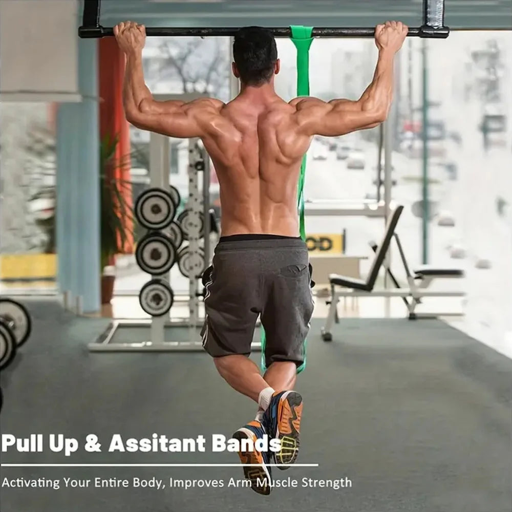 Stackable TPE Resistance Bands for Strength & Fitness Training