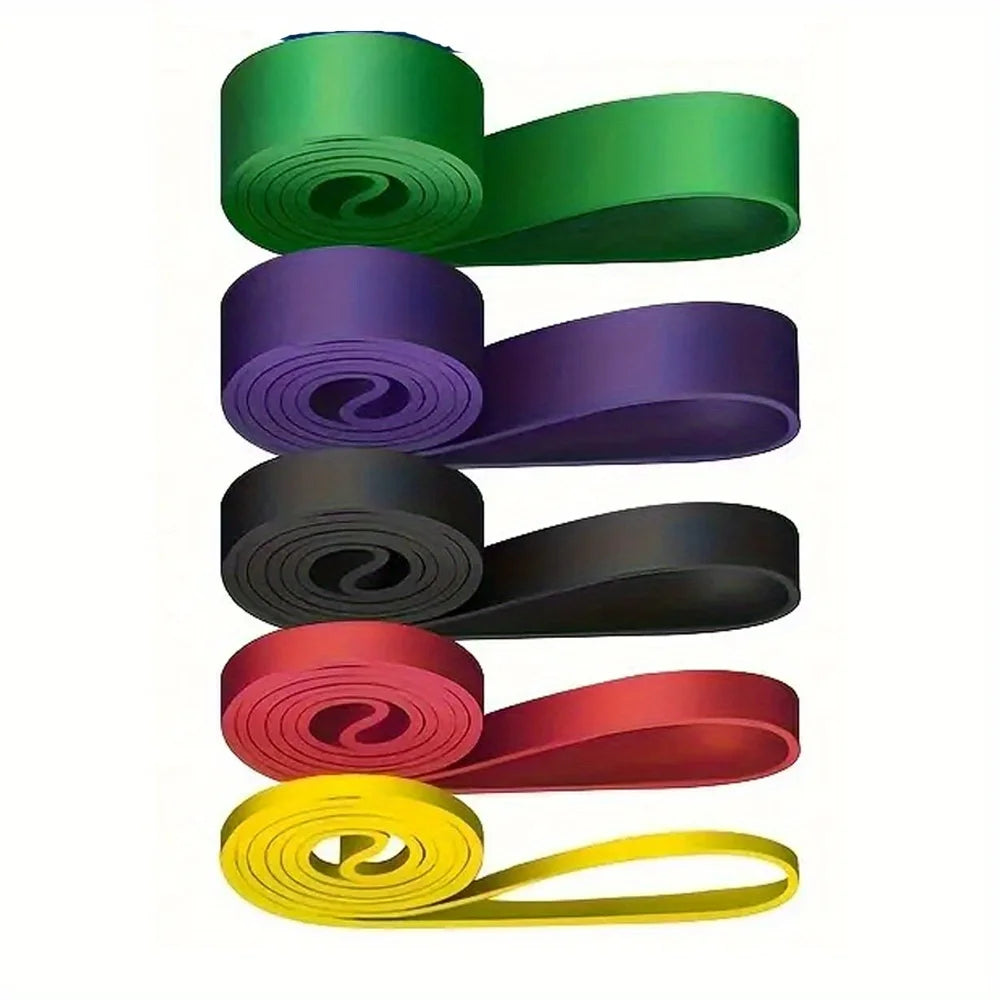 Stackable TPE Resistance Bands for Strength & Fitness Training