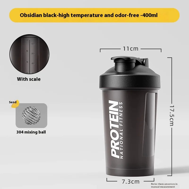 Protein Shaker Bottle – 600ml, BPA-Free