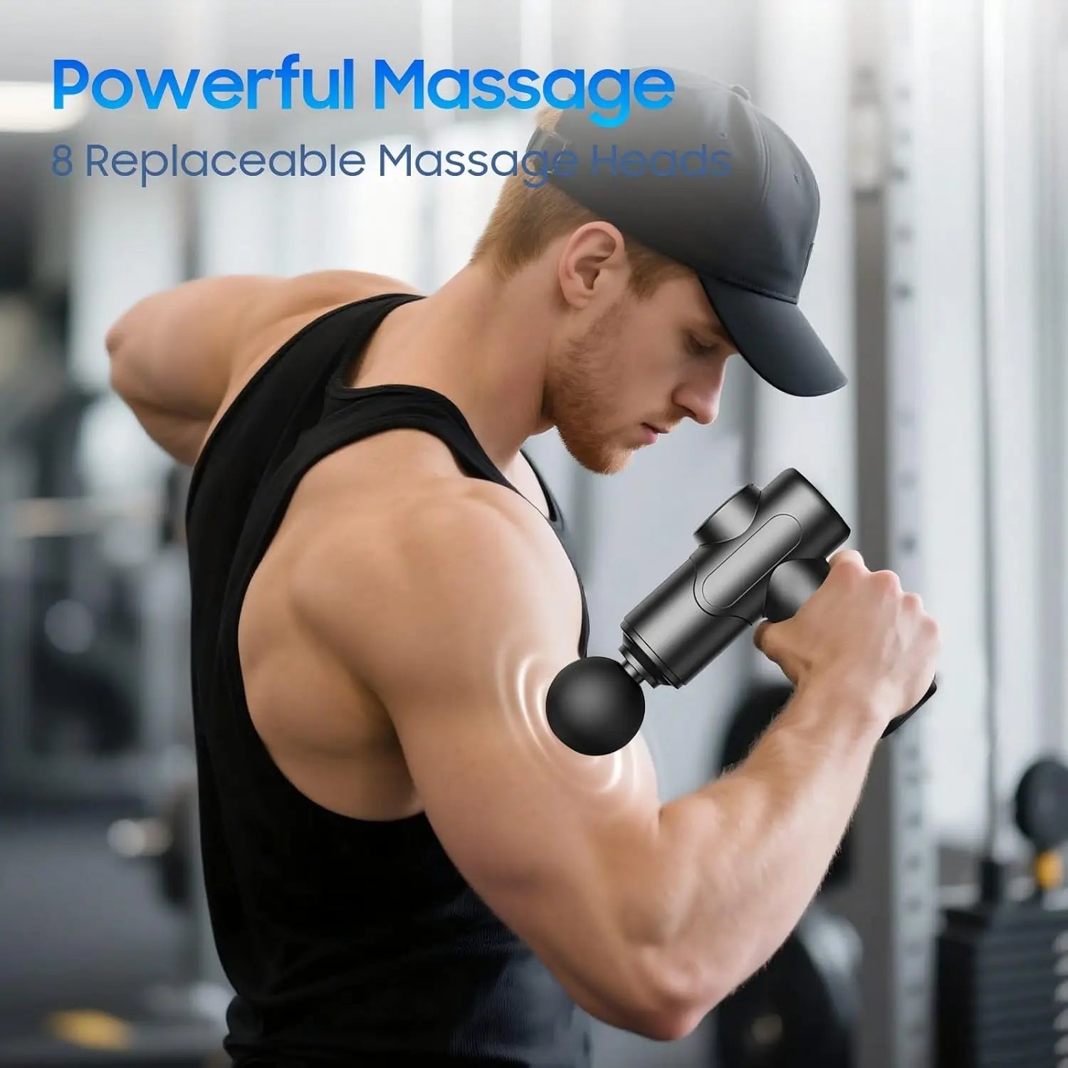 Portable Deep Tissue Massage Gun for Muscle Recovery