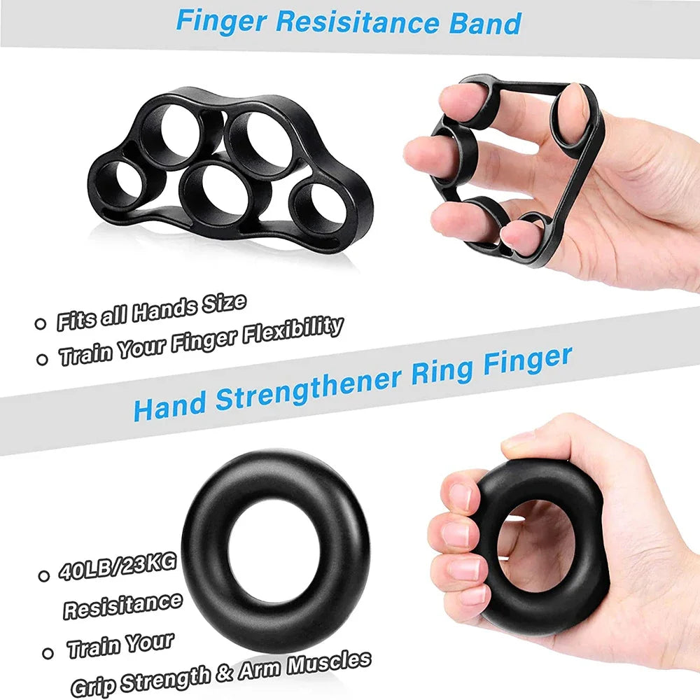Adjustable Hand Grip Strength Trainer Set – 5 to 60kg