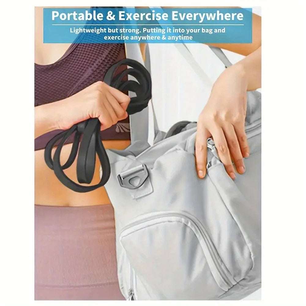 Stackable TPE Resistance Bands for Strength & Fitness Training