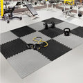 Interlocking Foam Floor Mats – 16 Piece Home Gym & Yoga Set