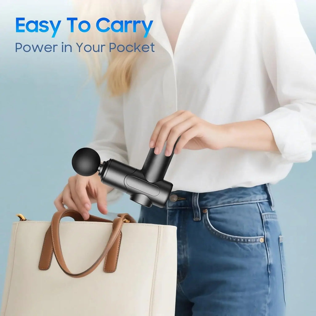 Portable Deep Tissue Massage Gun for Muscle Recovery